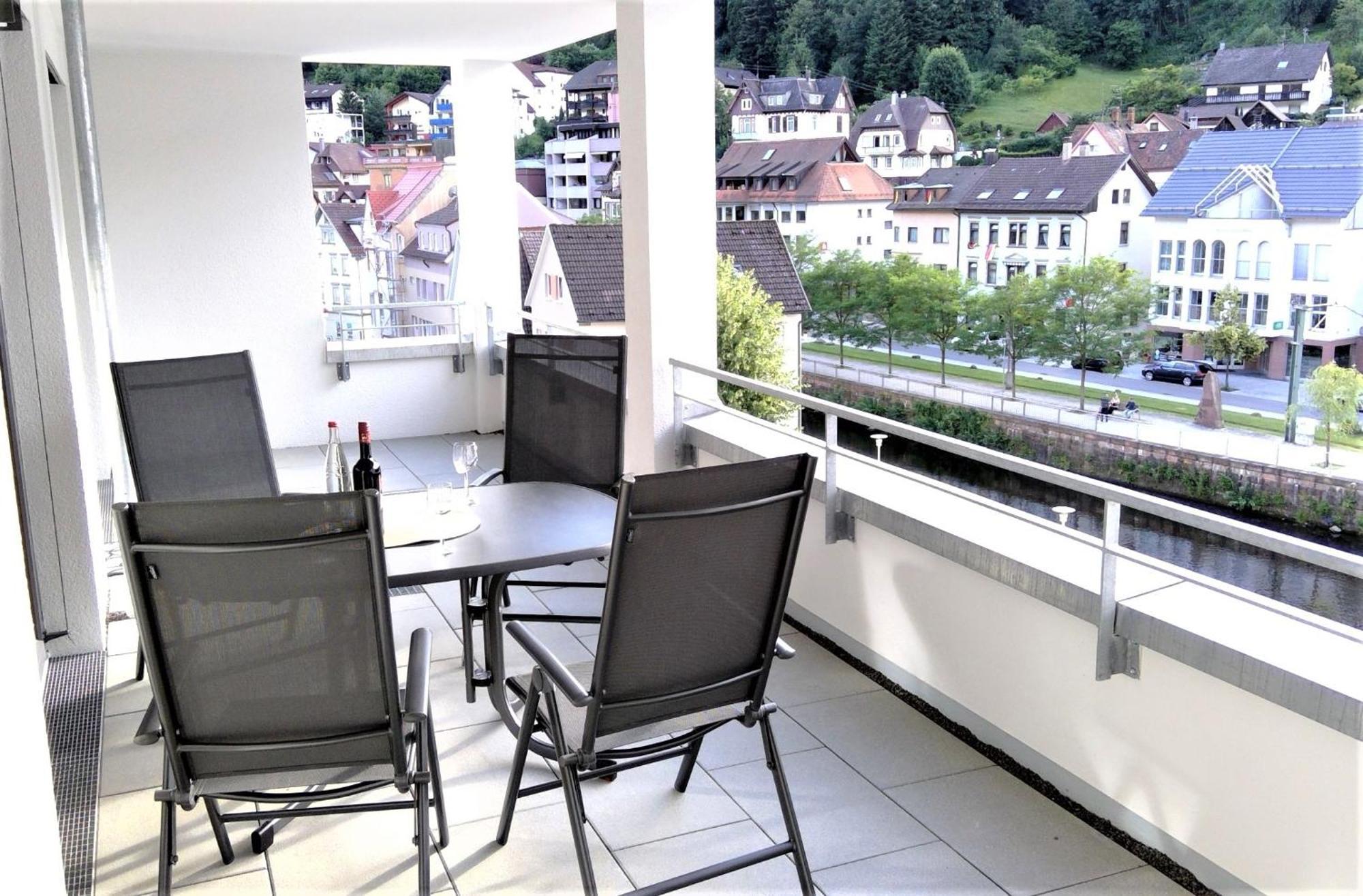 Ferienwohnung Enzblick บาดวิลด์บาด ภายนอก รูปภาพ